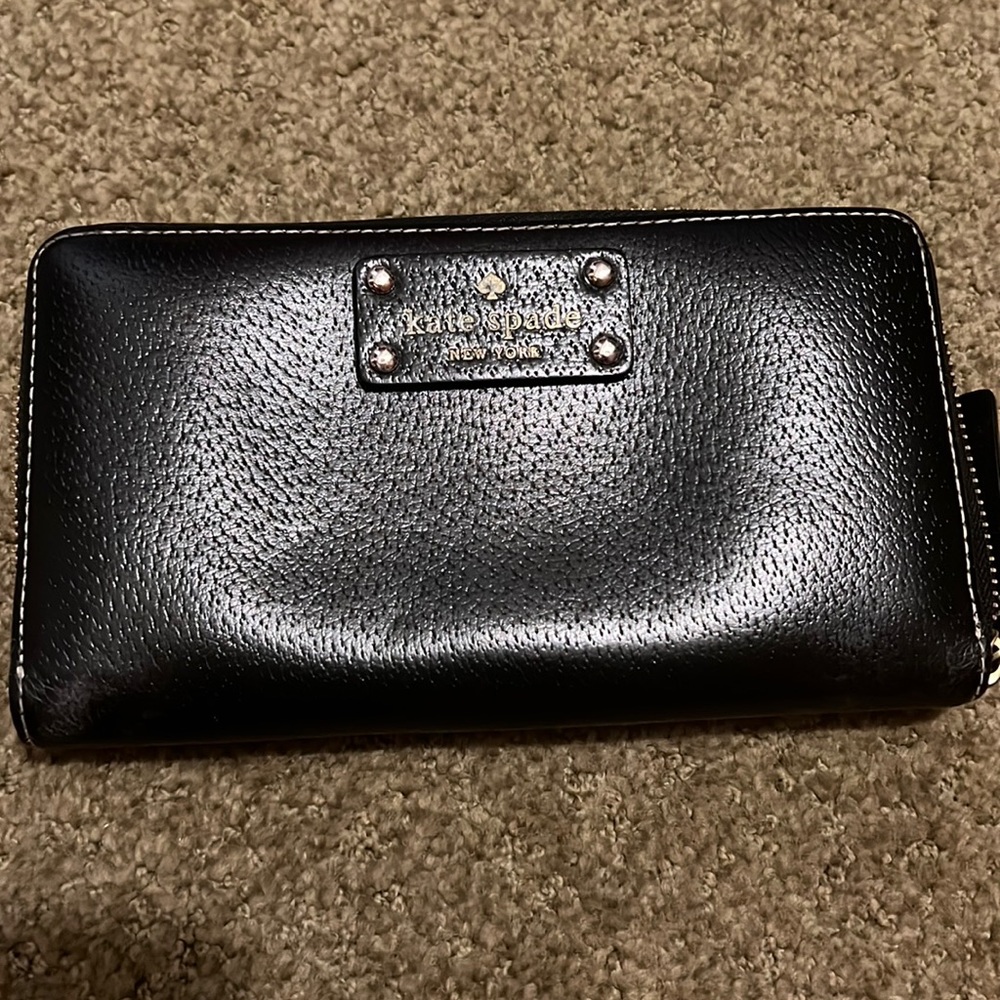 Kate Spade black wallet